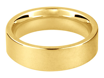 9ct Yellow Gold Easy Fit           Wedding Ring 3.0mm, Size J, 2.8g   Medium Weight, Hallmarked, Wall    Thickness 1.58mm, 100 Recycled    Gold